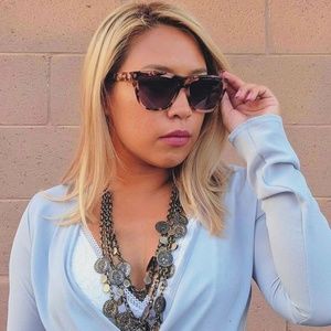 DIFF Eyewear Harper Sunglasses Himalayan Tortoise